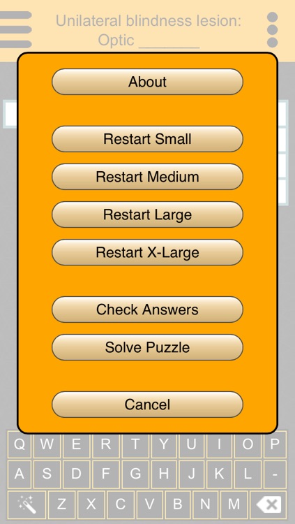 CrossWards USMLE Step 1