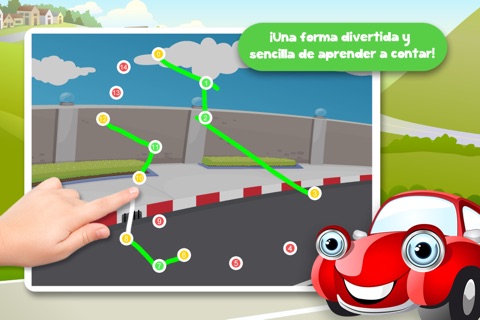 Free Kids Puzzle Teach me Tracing & Counting with Cars: Learn which wheels you need to race, what the cars look like and what sounds the cars make screenshot 4