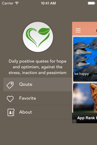 Me Positive | Positive, inspiring and motivating quotes screenshot 2