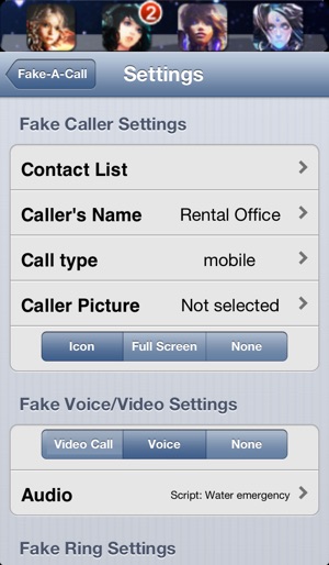 Fake-A-Call Free ™(圖5)-速報App