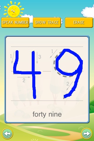 Big Numbers Trace Free Lite screenshot-4