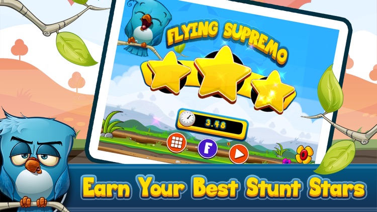 Flippin Bird - Flying Stunt Tricks School to Test your Driving by Go Free Games