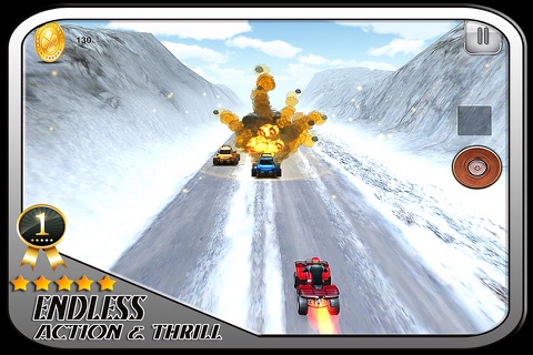 ATV Quadbike Frozen Highway screenshot 3