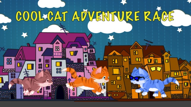 酷猫的冒险种族kitty猫跳比赛，比赛进入传统 / Cool Cat Adventure Race A Cute Kit(圖1)-速報App