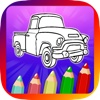 Coloring Book Trucks Edition