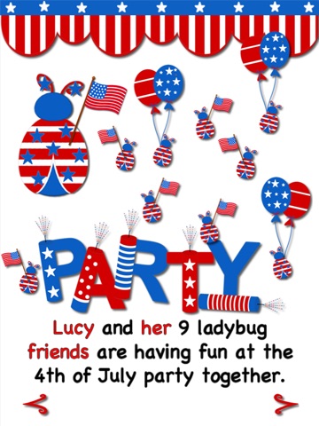 4th of July with Lucy and her ladybug friends screenshot 3