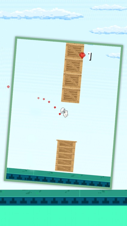 Hoppy Rabbit - Flappy Jumpy Flying Brave Bunny Fall screenshot-4