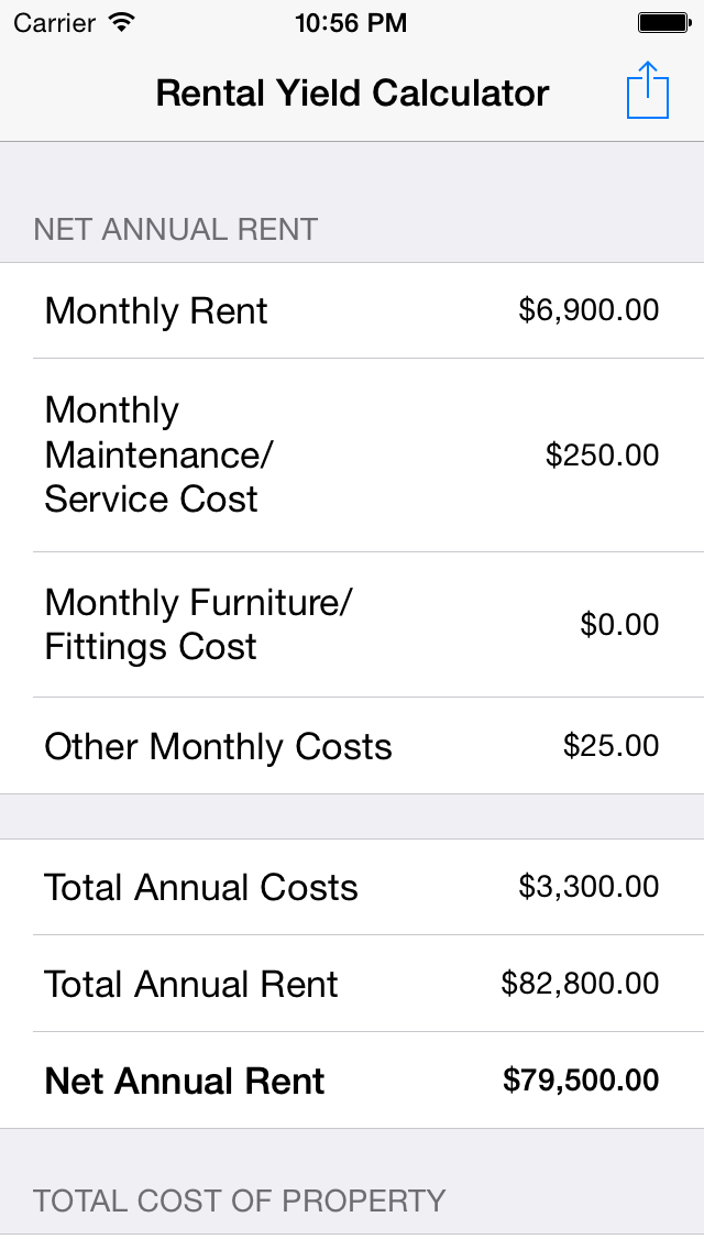 How to cancel & delete Rental Yield Calculator+ from iphone & ipad 1
