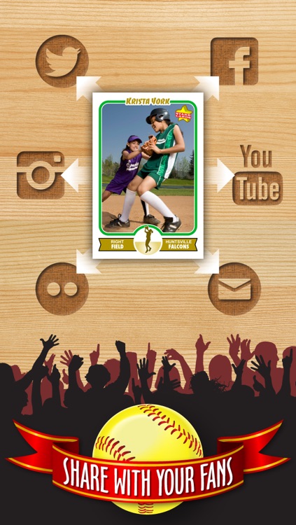 Softball Card Maker - Make Your Own Custom Softball Cards with Starr Cards screenshot-3