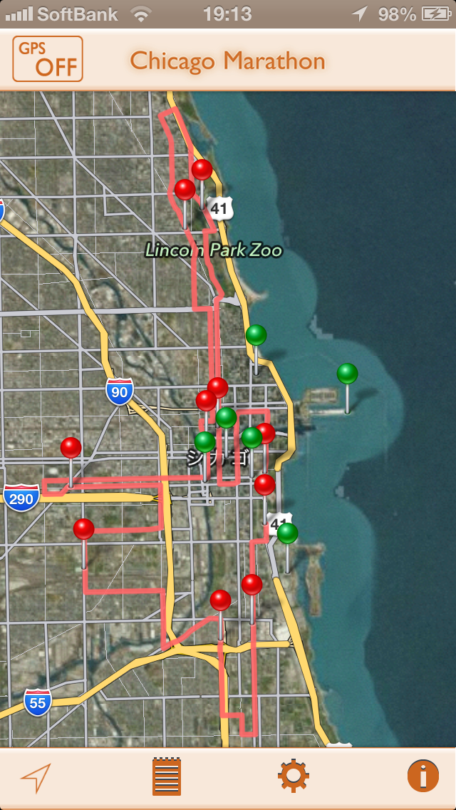 GPS-R for シカゴマラソンのおすすめ画像1