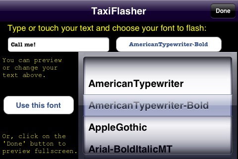 TaxiFlasher screenshot 4