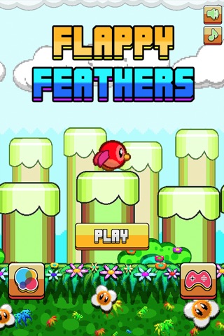 Flappy Feathers - Wings & Missiles screenshot 2