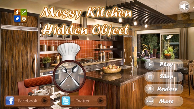 Messy Kitchen Hidden Objects(圖1)-速報App