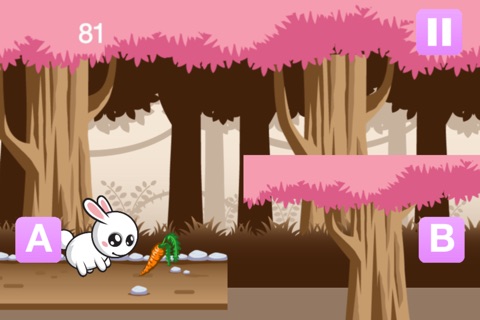 A White-Bunny - Bunny-Hop Adventures screenshot 2