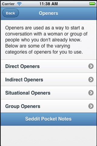 Seddit Pocket Notes screenshot 2