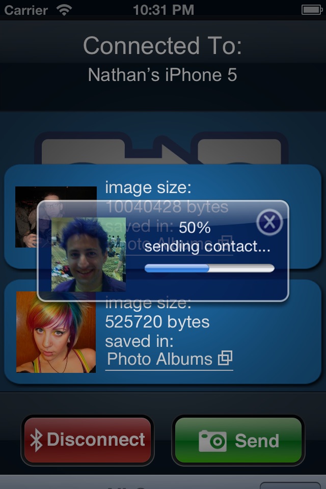 Bluetooth Photo Share screenshot 2