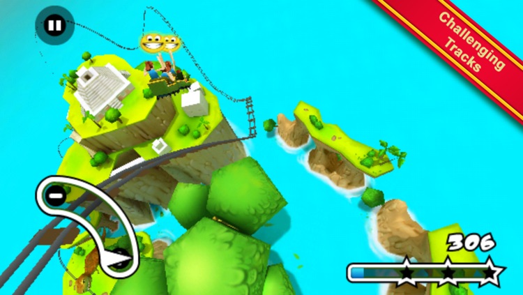 Jurassic 3D Rollercoaster Rush screenshot-4