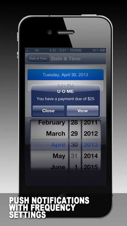 U O ME - notifications, reminders, backup