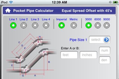 Socket Pipe Calculator screenshot 4