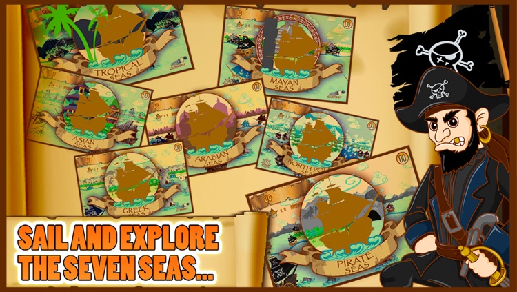 7 Seas Pirates Adventure Kids Game With Top New Shooting Pirate Ships And Fun FREE