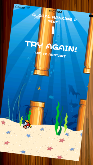 Flying Tiny Fish - The Adventure Of A Tiny Bird Fish(圖2)-速報App