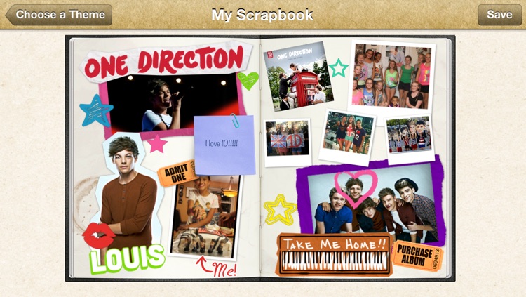 One Direction Scrapbook screenshot-3