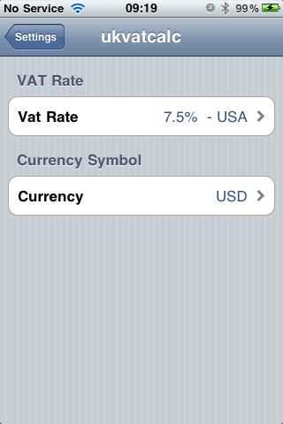 World VAT and TAX Calculator screenshot 3