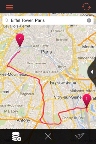 MyWay App - Create and Share routes with your friends. screenshot 4