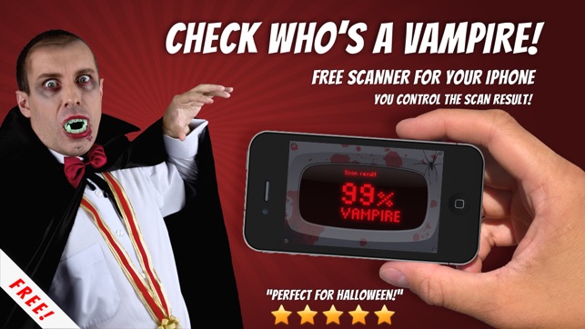 Vampire Scanner and Detector prank - det