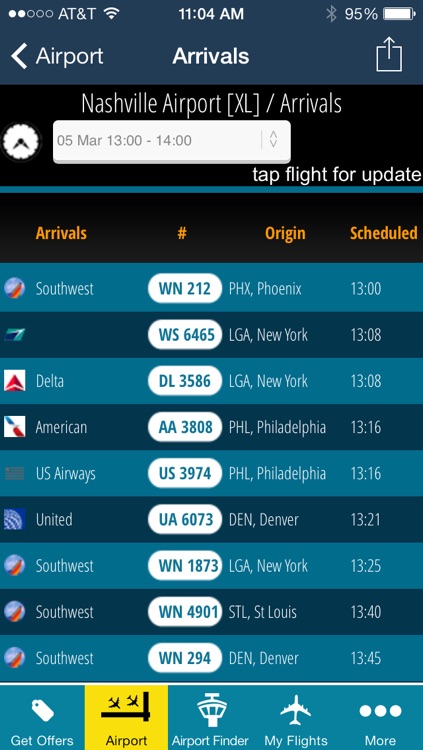 Nashville Airport + Flight Tracker Premium