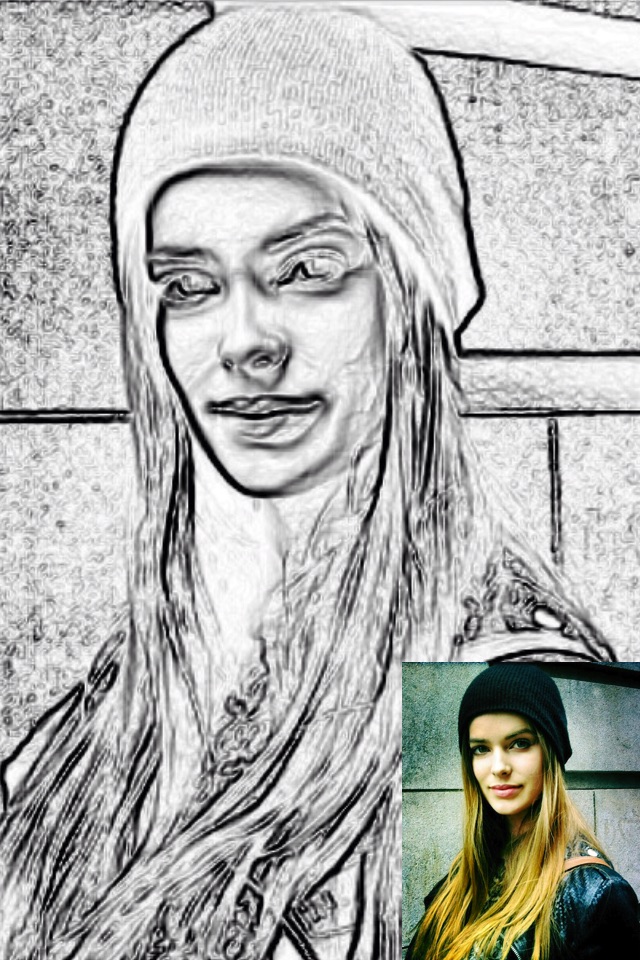 Cartoon Images – transform your pictures with amazing effects, black and white pencil sketches, oil paint, make yourself fat & other photo manipulations! screenshot 2