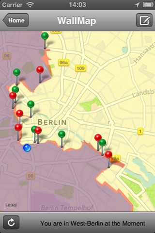 Berlin-WallFinder screenshot 3