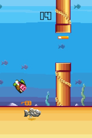 FishYe Splash - Flappy Fishstick Hunt screenshot 3