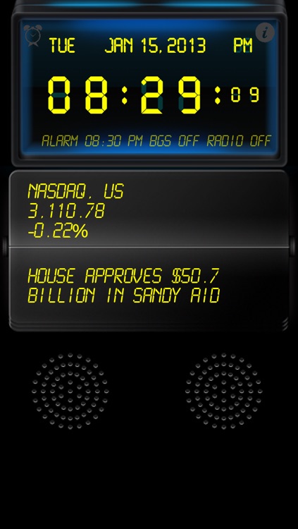 Live News Stock Weather & Clock Radio screenshot-4