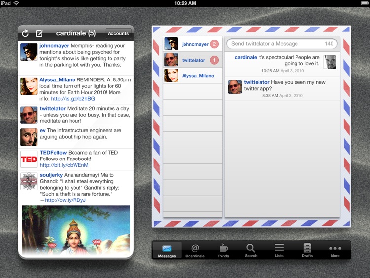 Twittelator for iPad and Twitter