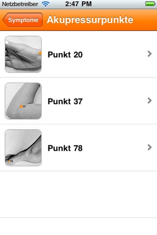 AcuApp® Akupressur screenshot 2