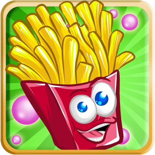 French Fries Happy Day : Street Food Monsters Running Escape