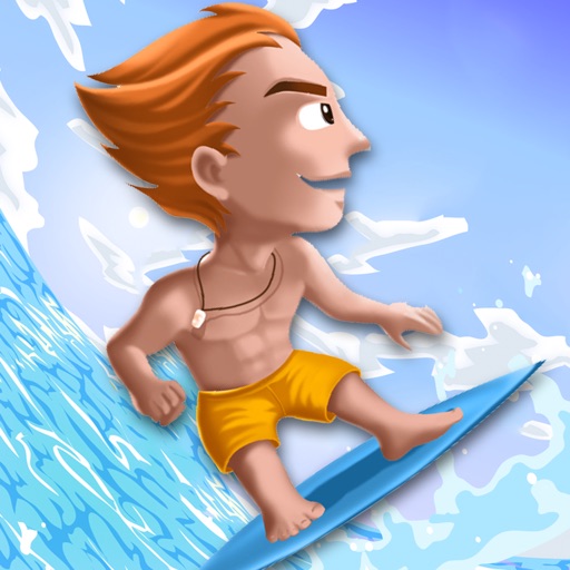 A Big Tidal-Wave Ride :  Stand-Up Salt-water Ocean Surf-ing Free icon