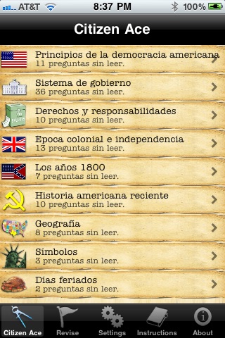 Citizen Ace 2011 (Spanish and English) screenshot 2