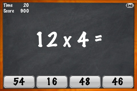 Times Tables Genius Challenge – Multiplication Flash Cards Quiz Game For Kids screenshot 4