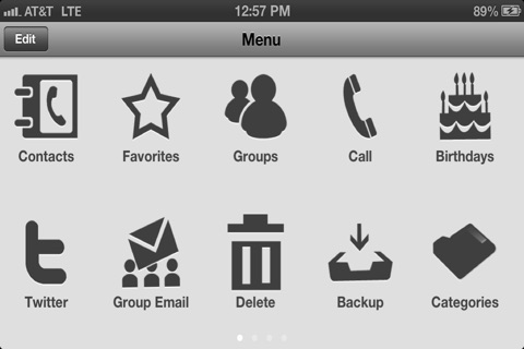 Contacts Management Tool Lite screenshot 2