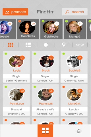 FINDHRR-Lesbian, Queer and Bisexual Network screenshot 3