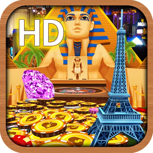 Kingdom Coins HD Lucky Vegas - Dozer of Coins Arcade Game iOS App