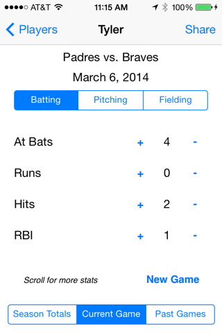 Total Baseball Stats screenshot 3