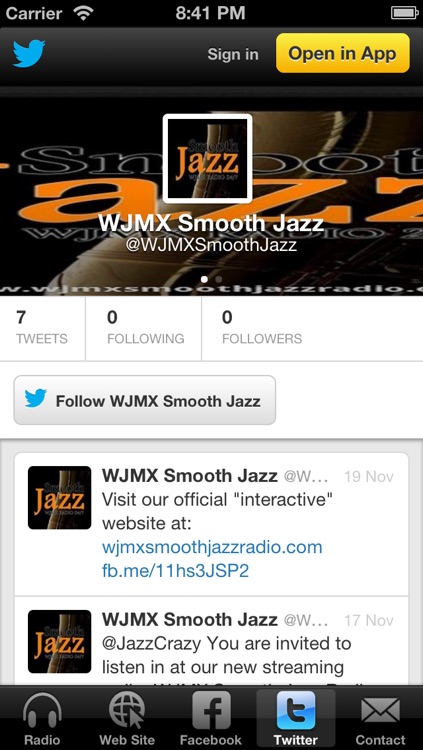 WJMX Smooth Jazz Radio
