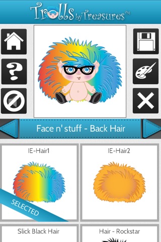 Trolls by Treasures Avatar Maker screenshot 3