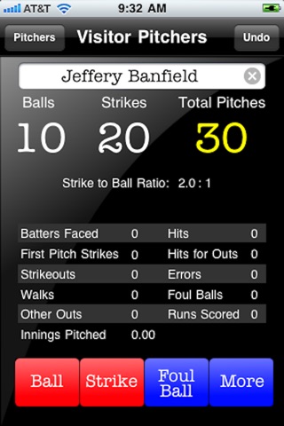 My Pitch Count Free screenshot 3