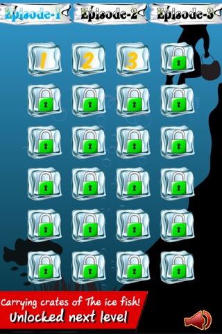 Break the ice fish Gamebox - Freeze box puzzle crate on ice world screenshot 2