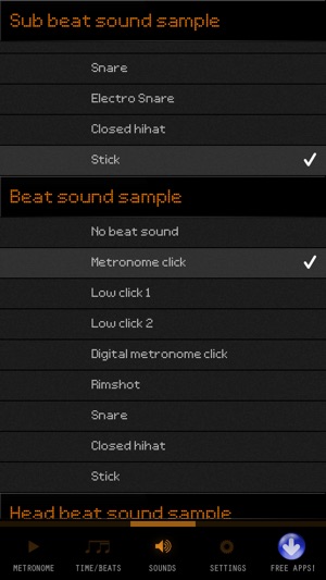 SimpliMET - Accurate Digital Metronome with Acoustic Sounds (圖5)-速報App