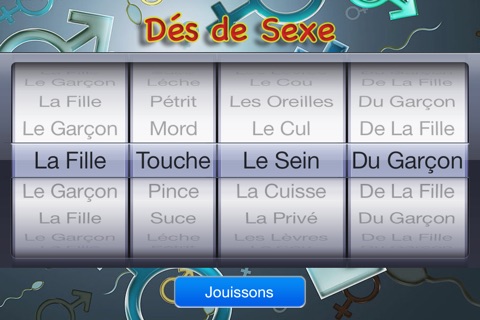 Dés de Sexe screenshot 2